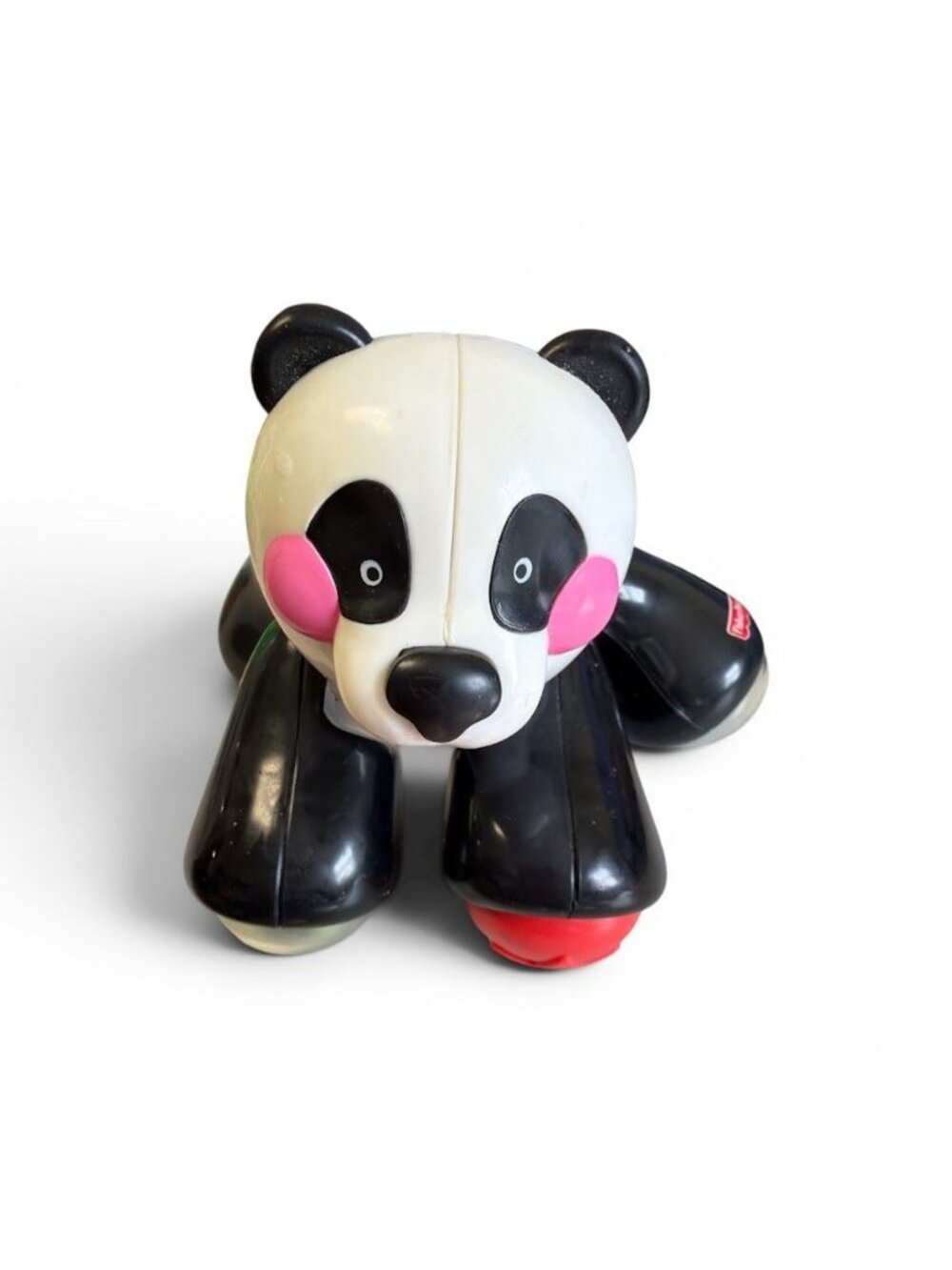 Fisher-Price Panda Roller Toy With Colorful Rattle Feet & Interactive Design For